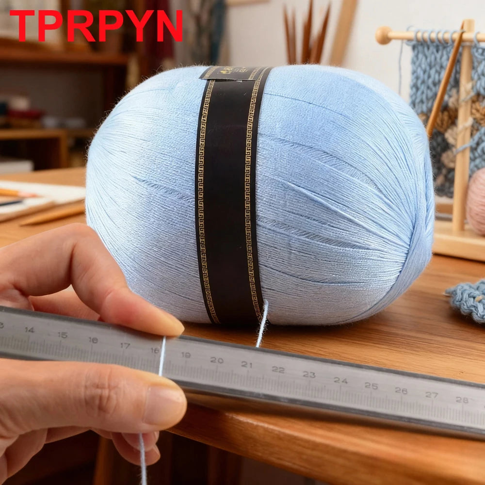 150g Silk Cotton Yarn hand knitting Thin Lace yarn for Crocheting knit Sweater Shawls Scarves hat line Crochet amigurmi thread