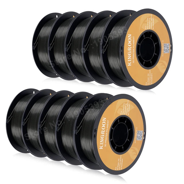 KINGROON PETG 3D Printer Filament 1.75mm 5KG 10KG Mix Color 3D Printing Material 1kg/roll  petg Plastic For FDM 3dprinter