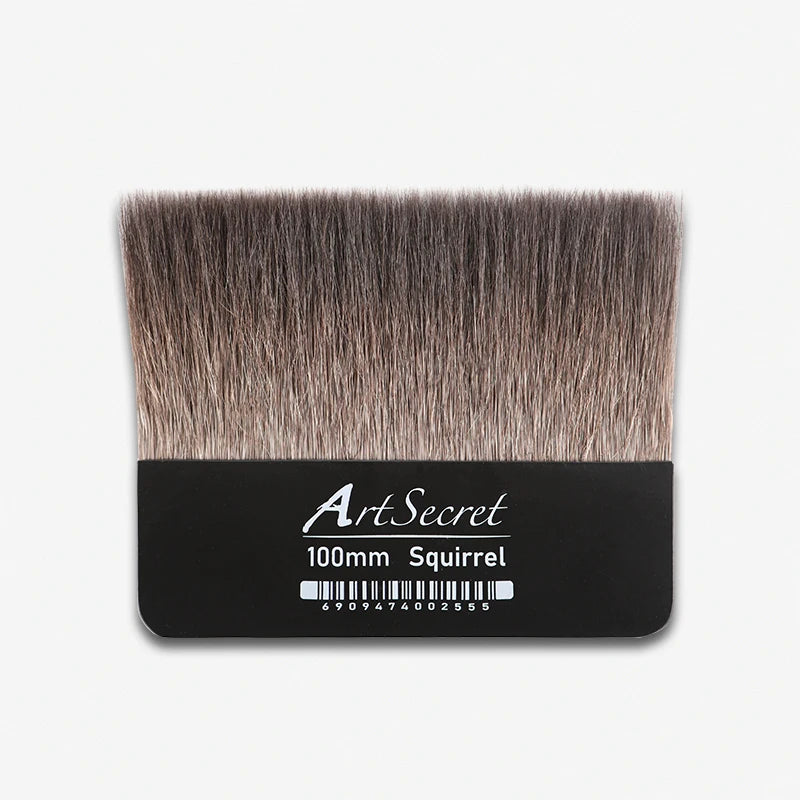 Artsecret Squirrel Hair Flat Paint Brush Golden Foil Paper Art Brush for Arts Painting Gilding Crafting Decoration