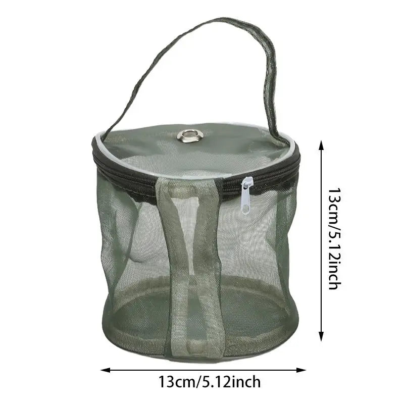 Portable Yarn Storage Bag Hollow Mesh Knitting Wool Yarn Bags Crochet Yarn Handbag Organizer Weave Tools Sewing Accessories