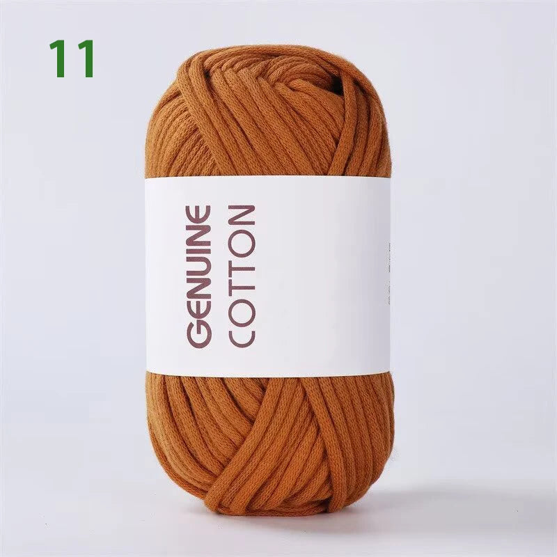 150g Genuine Cotton Hollow Cotton Core Milk Cotton Yarn Crochet Hook Shoe Scarf Bag Hat Handmade DIY Knitting Blanket Material Kit Yarn 1 Piece = 3 Pieces = 150 Grams