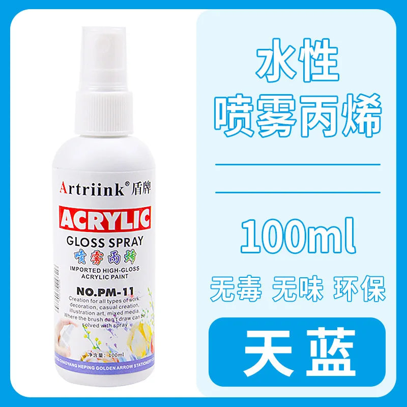 100ml Acrylic Spray Ink DIY Ceramic Wall Painting Art Creation Home Renovation Pigment