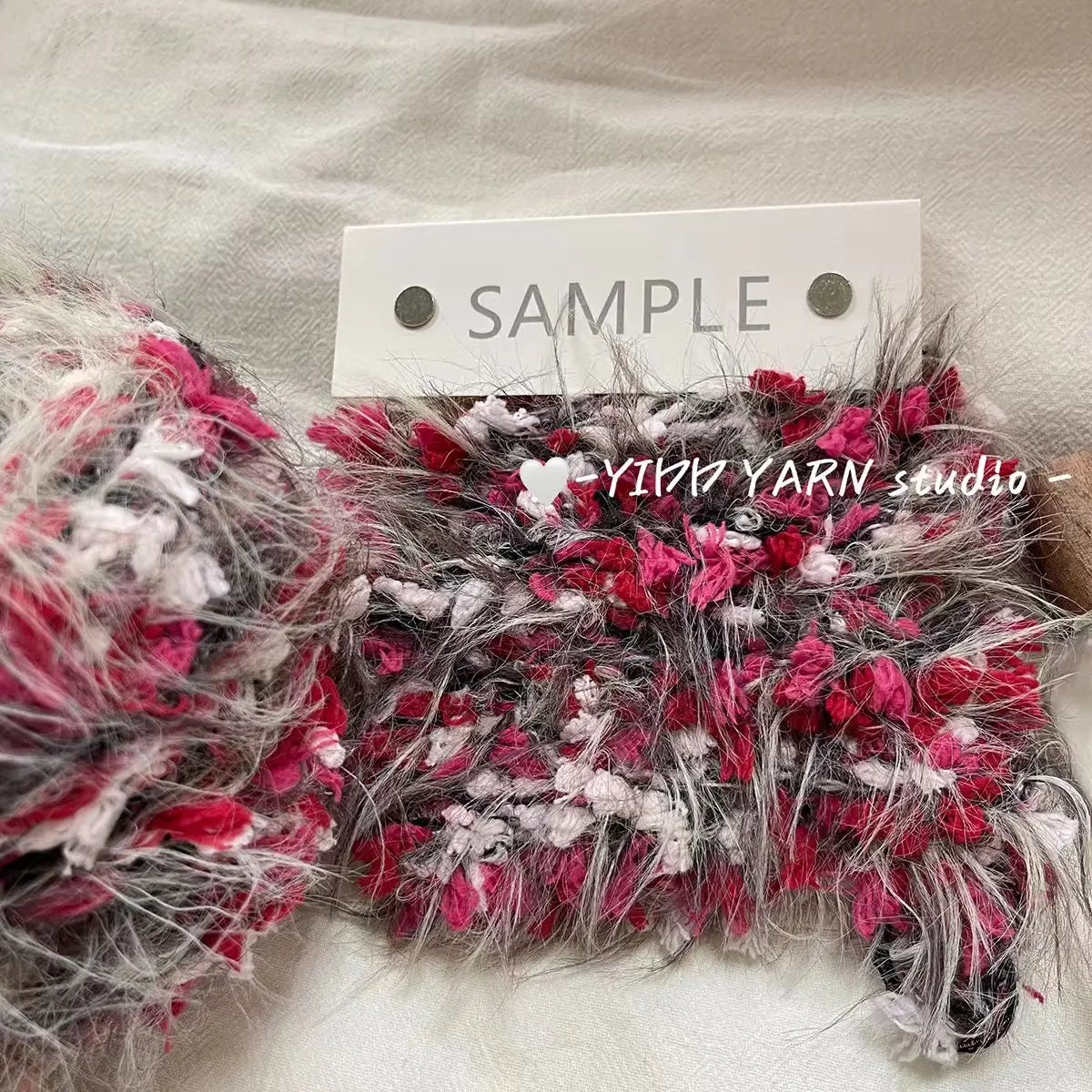 125g/roll Green Yarn Tricot Wool Blends Diy Hand Knitting Features Hand Mixed Plush Yarn Wool Ball Crochet Woven Hairpin Sweater