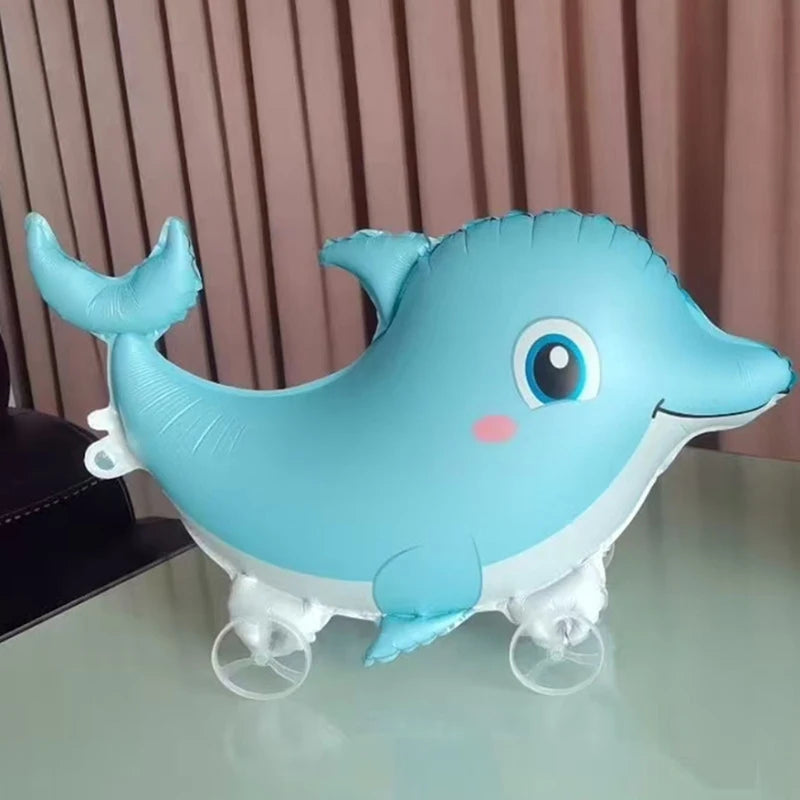 Stand Walking 4D Elephant Balloons for Baby Shower Decorations