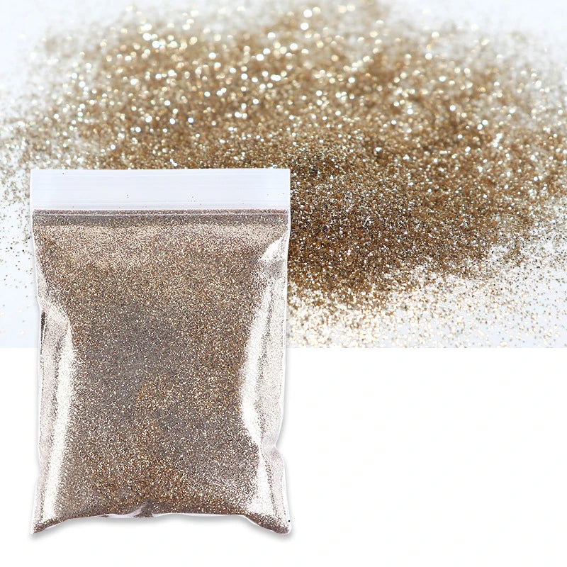 10g/Bag Holographic Fine Glitter Powder For Epoxy Filling Laser Glitter Gold Silver Fine Powder DIY Resin Mold Filling Crafts