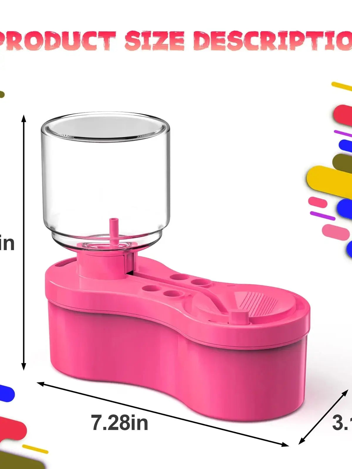 Paint Brush Cleaner Watercolor Brush Rinser Oil Paint Brush Cleaner For Acrylic And Water Based Painting Craft Supplies Tools