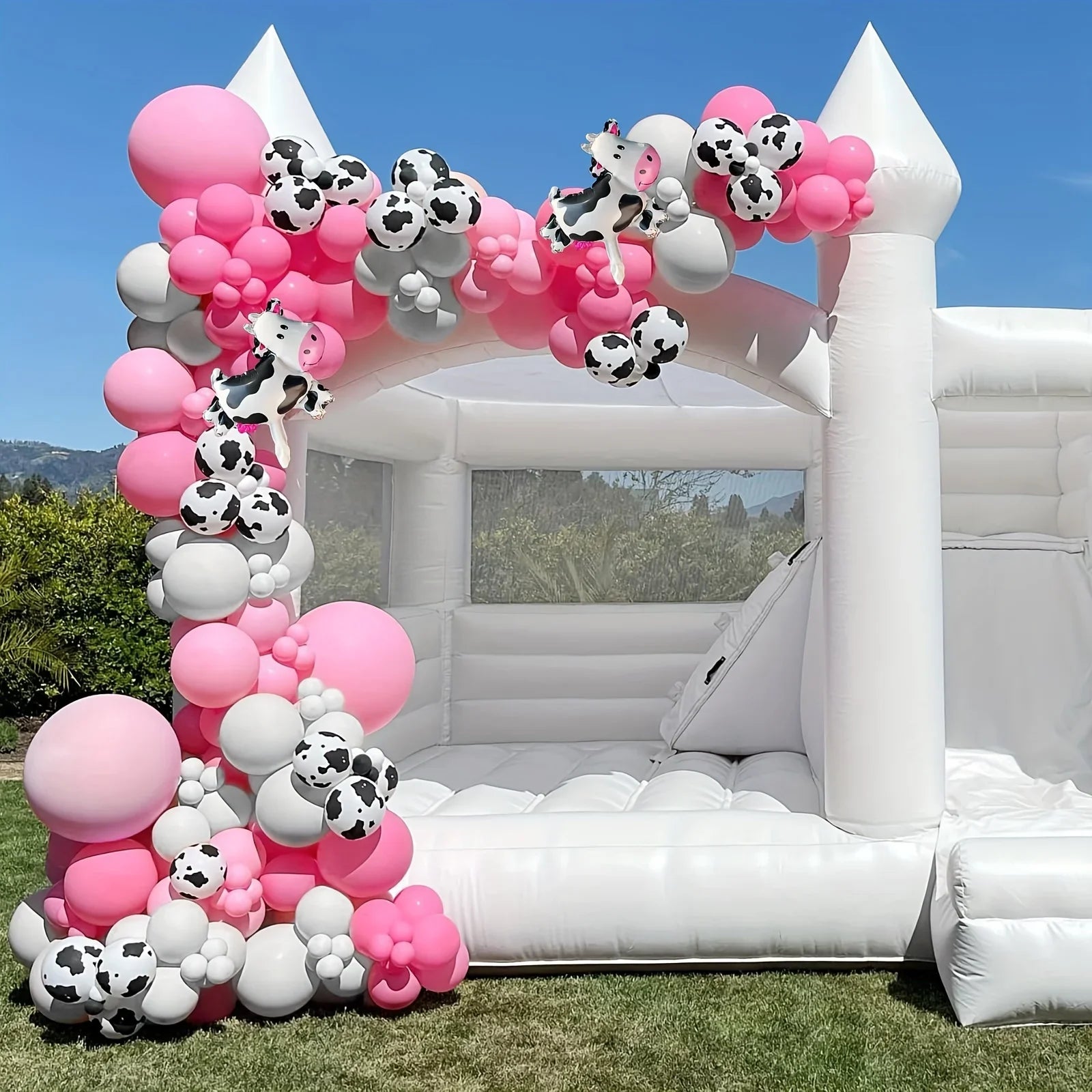 103 Pcs Decorated with Farm Themed Balloons, Suitable for Birthdays Engagement Weddings Indoor Celebrations and Anniversaries