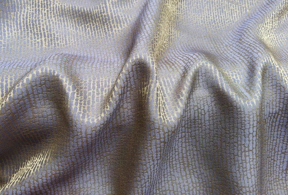 45'' Wide By Meter Heavy Silk Crepe Fabric Geometric Silk Viscose Material Wedding Evening Gown