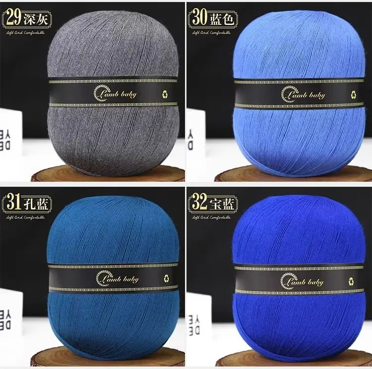 150g Silk Cotton Yarn hand knitting Thin Lace yarn for Crocheting knit Sweater Shawls Scarves hat line Crochet amigurmi thread