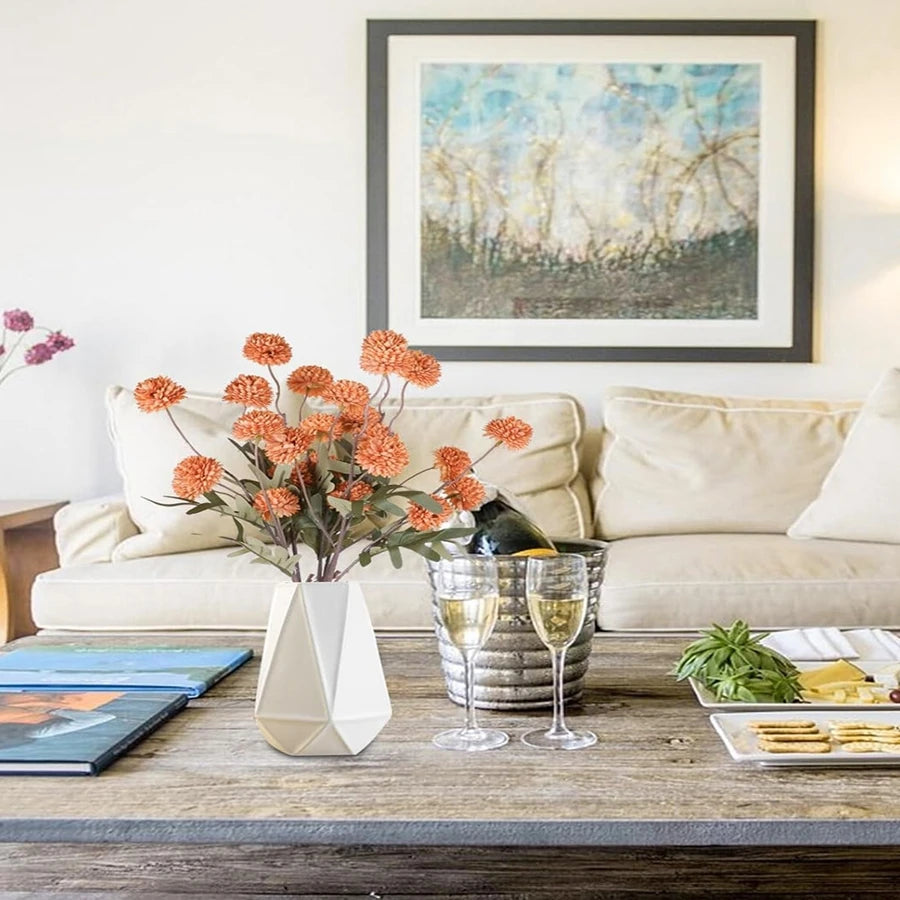 Artificial Flowers Hotsale Silk Chrysanthemum Home RoomTable Wedding Wreath Bridal Bouquet Festival Decor DIY Gift Box Scrapbook