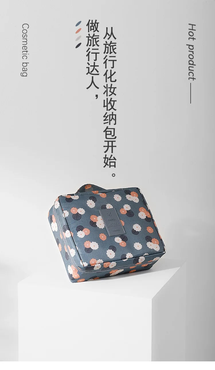 Portable Needlework Storage Bag Mesh Divider Pouch Yarn Knitting Tools Organizer Cases Storage DIY Apparel Travel Wash Bag