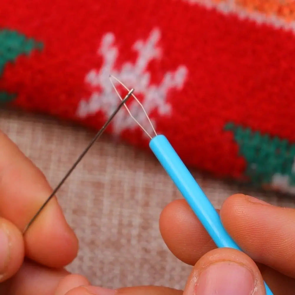 10Pcs Needlework Threading Needle Threaders Sewing Accessories Embroidery Cross Stitch Large Hole Beaded Accessories Handmade