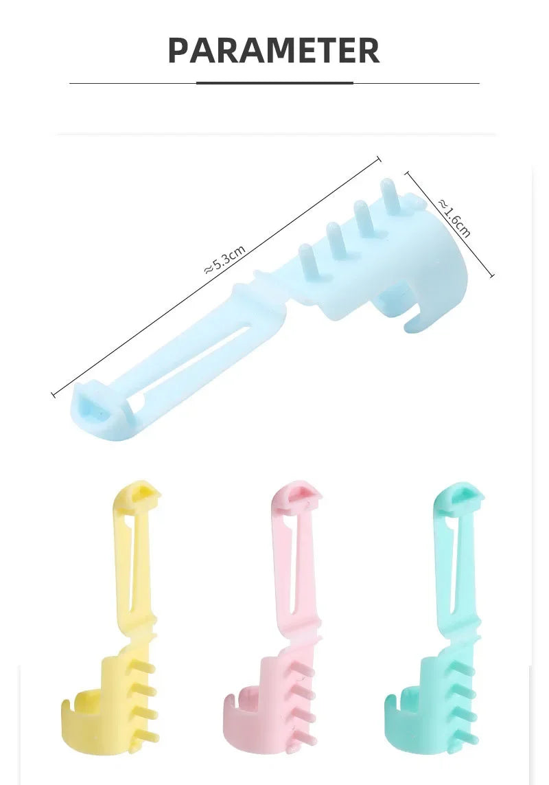 4PCS Yarn Guide Finger Holders Knitting Thimble Loop Crochet Ring diy Crafts Sewing Accessories Tool DIY Wear Thread Ring Helper