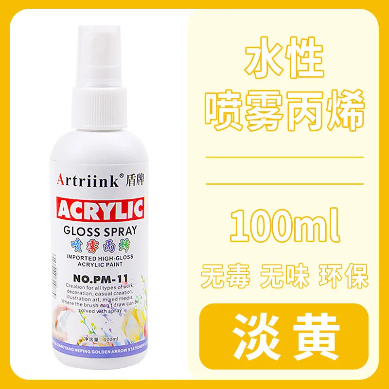 100ml Acrylic Spray Ink DIY Ceramic Wall Painting Art Creation Home Renovation Pigment