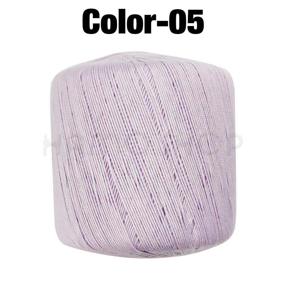 50g Lace Yarn Soft Crocheting Knitting Thread For Handmade Craft DIY Supplies Sweater Handbag Scarves Shawls Hats Making