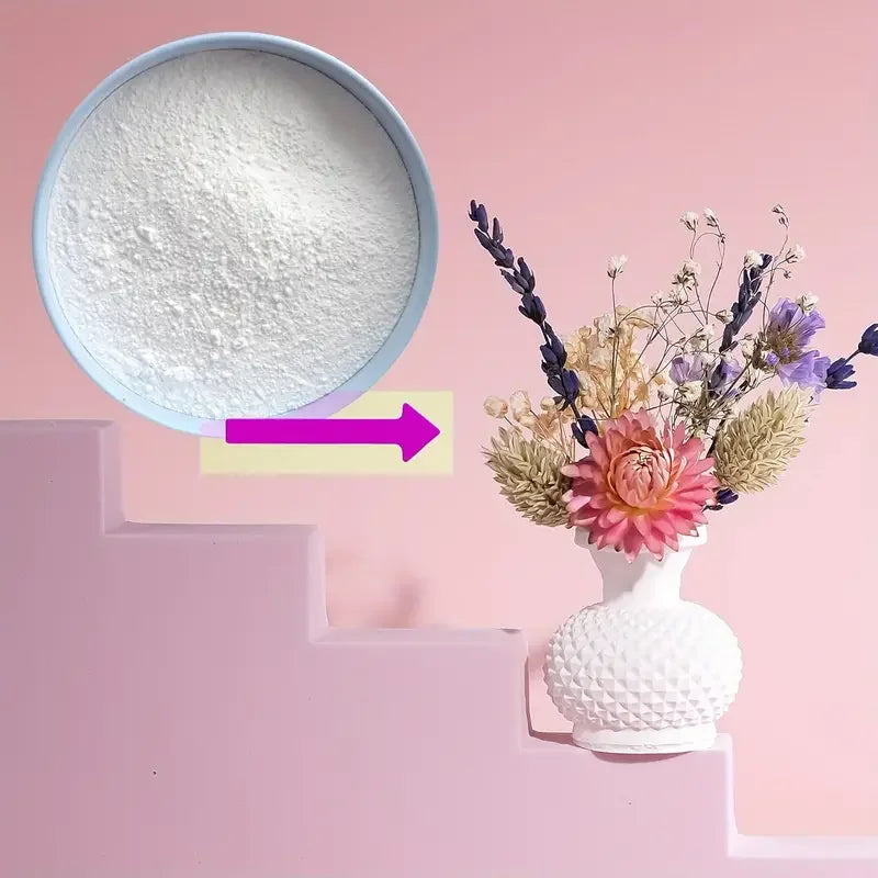 Casting Plaster Powder, Fine Craft Plaster Powder, Concrete for Casting, White Relief Casting Powder, Perfect for Craft