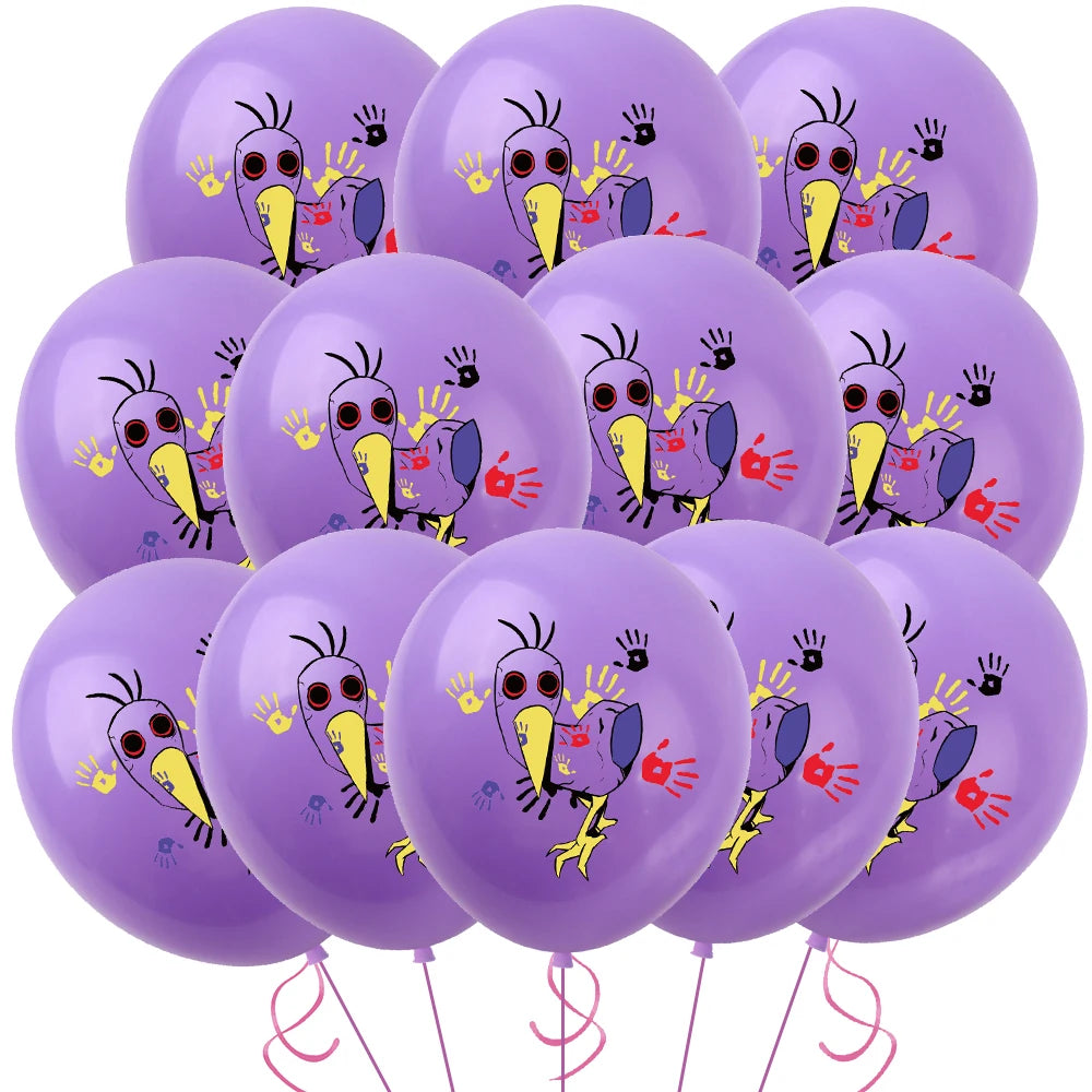 Garden of Ban Ban Balloons 12inch Lots Banban Birthday Party Decoration Baby Shower French Children Favors Globlos Birthday Gift