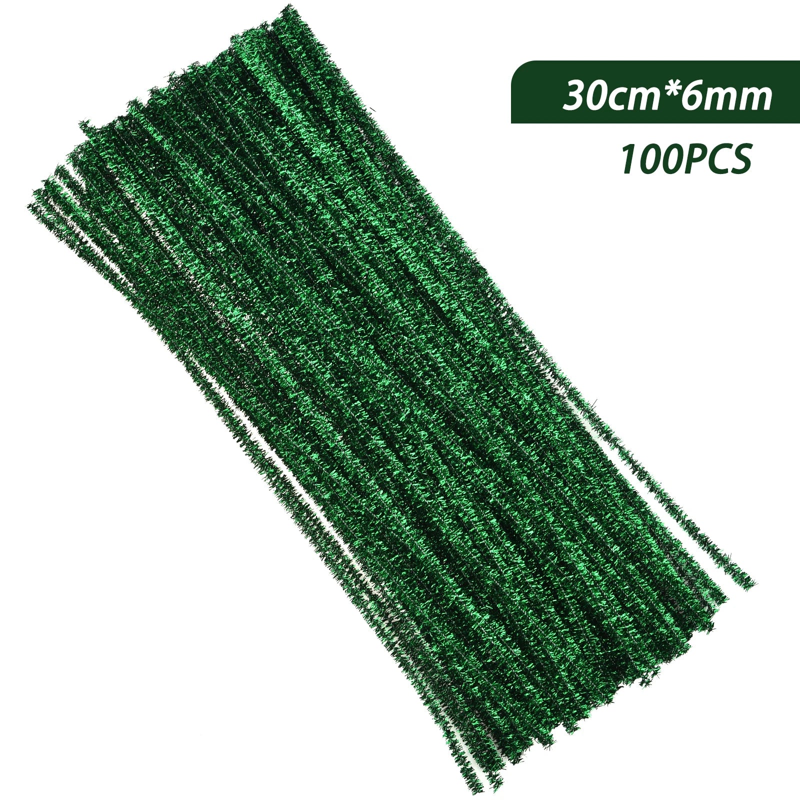 100pcs Chenille Stems Toys DIY Strips Twist Bar Anvil Wire Craft Pipe Creative Hobby Children Plush Stick Chenille Sticks