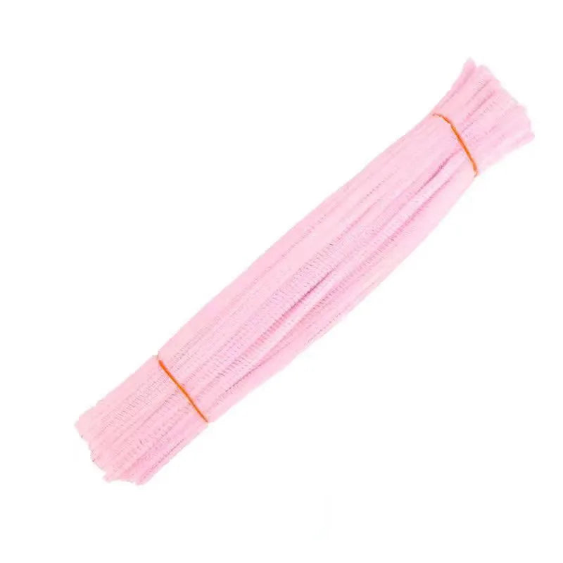 100pcs 30cm Chenille Stems Stick Cleaners Kids Educational Toys Handmade Colorful Chenille Stems Pipe for DIY Craft Supplies