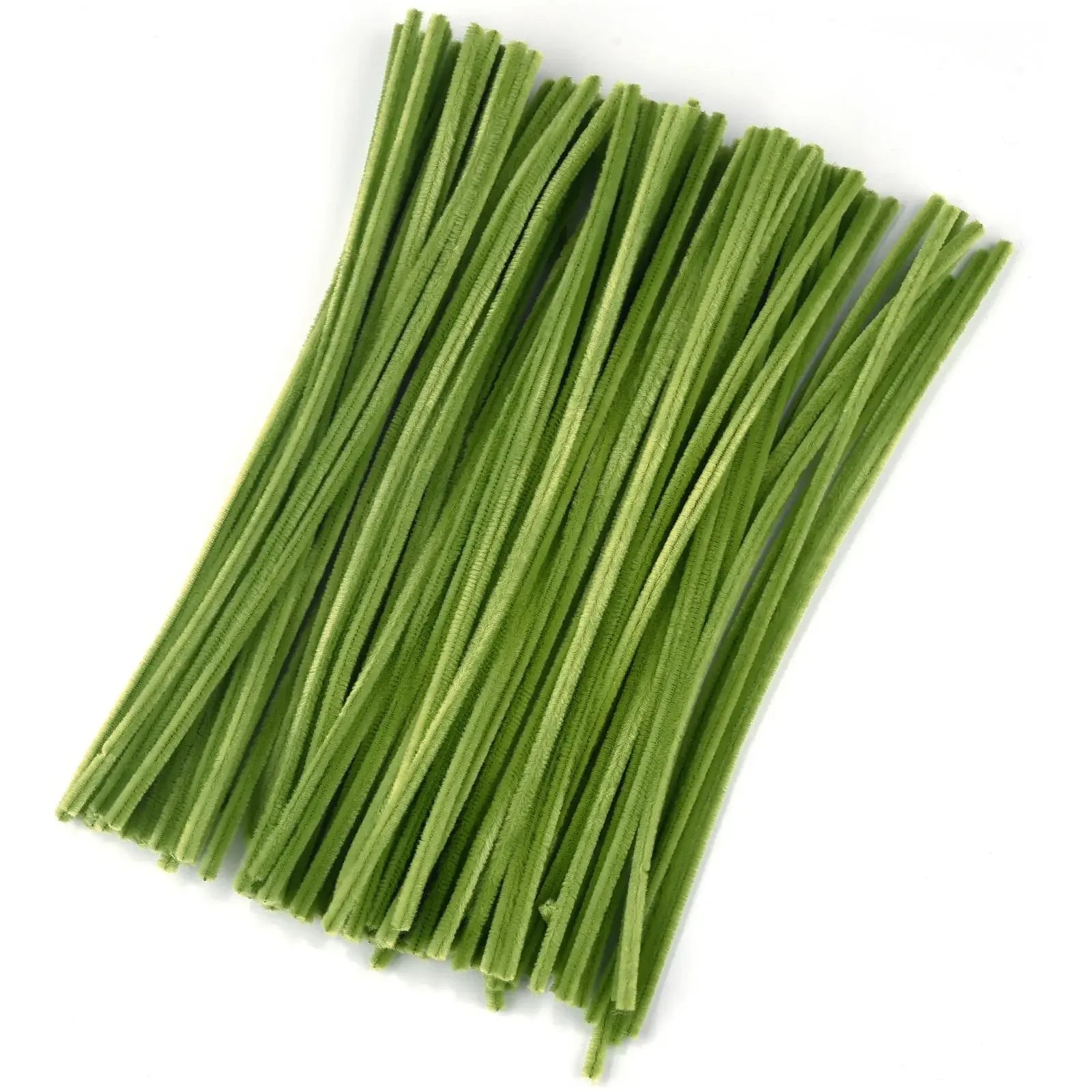 100pcs Plush Stick Twisting Bar Chenille Stems Wire Pipe Kids Toys DIY Strips Creative Hobby Material Stem Iron Felt Wires