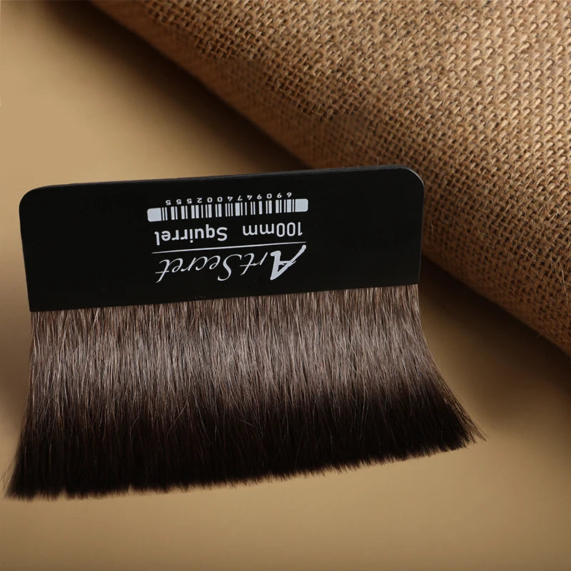 Artsecret Squirrel Hair Flat Paint Brush Golden Foil Paper Art Brush for Arts Painting Gilding Crafting Decoration