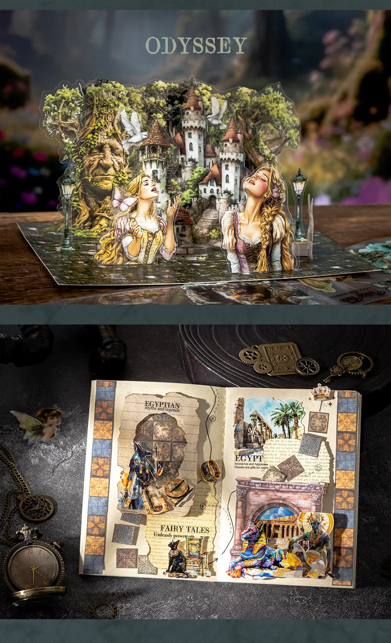 JIANQI 65mm*2m Aesthetic Stationery Stickers Washi Tapes Scrapbooking Supplies DIY stationery Journaling Masking tape