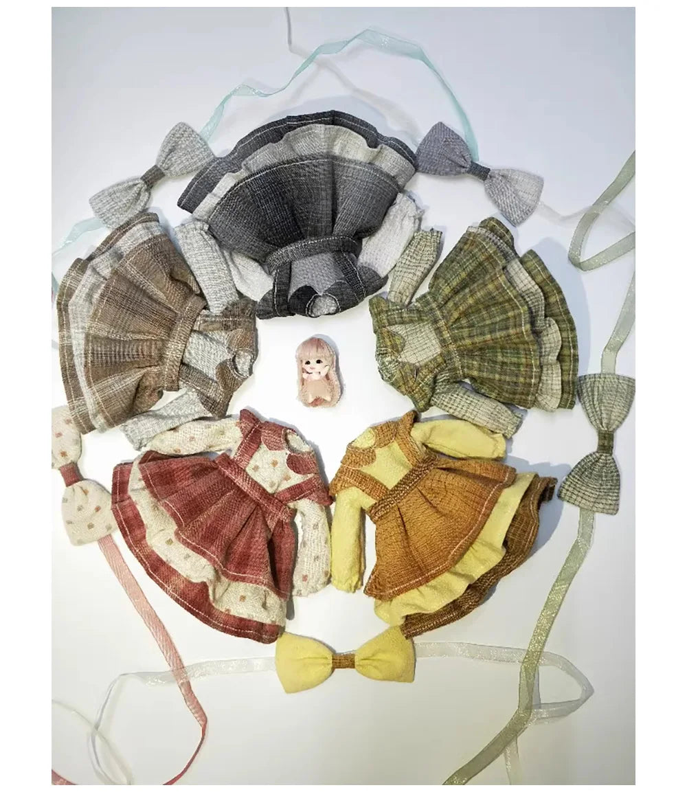 DIY Japan Little Cloth group Yarn-dyed fabric,for sewing Handmade Patchwork Quilting ,Grid Stripe For Sewing Doll clothes