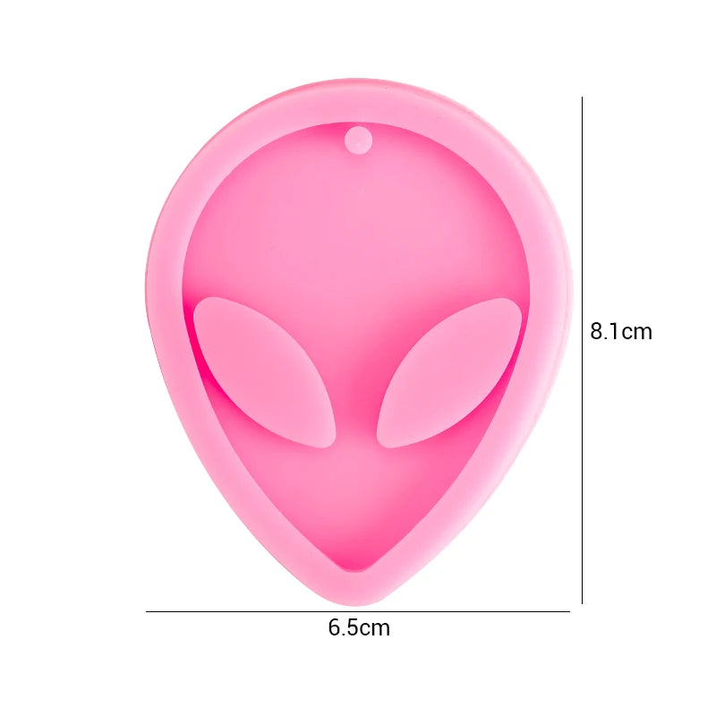 Dog Paw Print Resin Molds Heart Shape Keychain Casting Silicone Molds for Key Chain Pendant Making Epoxy Resin Craft Jewelry DIY