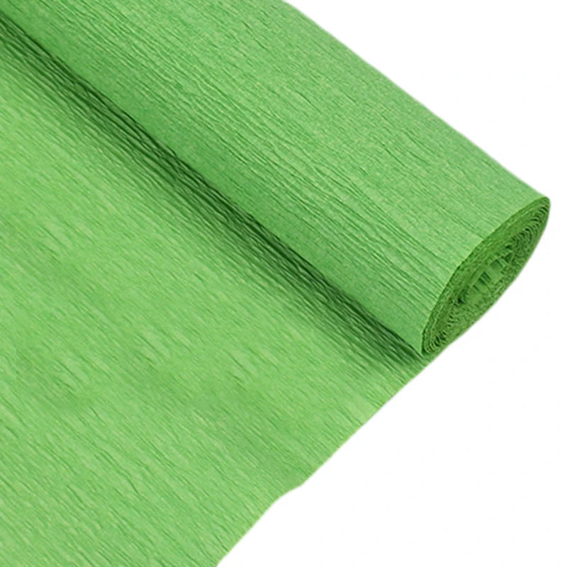 5x250cm Roll Crinkled Crepe Paper decorative Flower for easter children's day party kid child DIY handmade creative papers