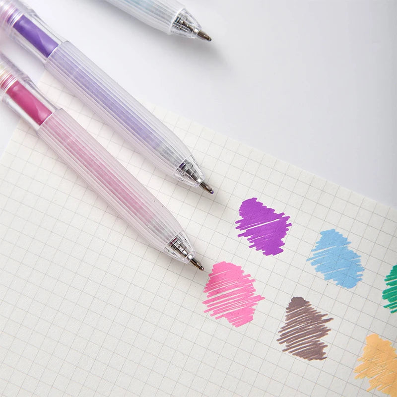 24/48-Color Acrylic Paint Pen Set, Professional All-Purpose Art Tools, Vibrant Pigment Artist Brushes, Creative Art Material Kit