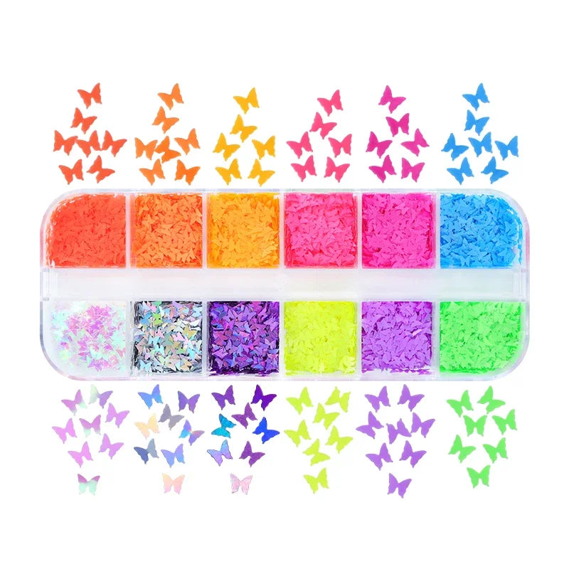 Holographic Letters Resin Sequins Fillers Epoxy Resin Filling Crafts Materials Iridescent Glitter Flakes Jewelry Making Supplies