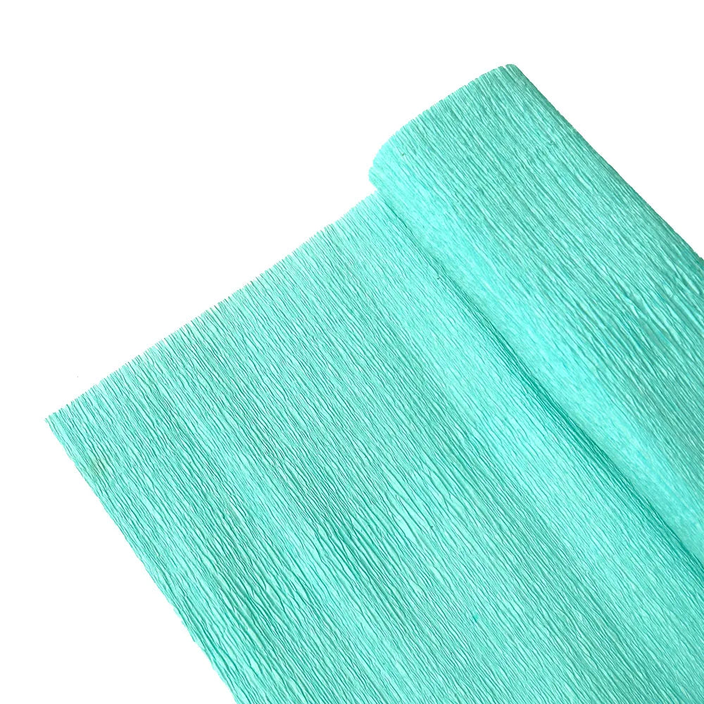 15 Colors 250x25cm Colored Crepe Paper Roll Origami Crinkled Crepe Paper DIY Flowers Decoration Gift Wrapping Paper Fold Crafts