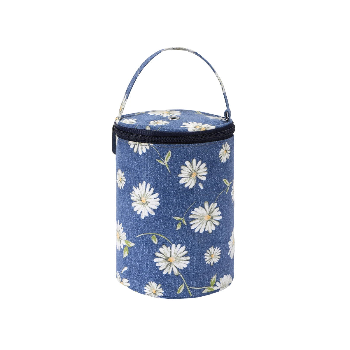 Hot New Small Yarn Storage Bag Empty Flower Knitting Tote Bag Waterproof Crochet Hooks Bag For Sewing Accessories Tools Gift