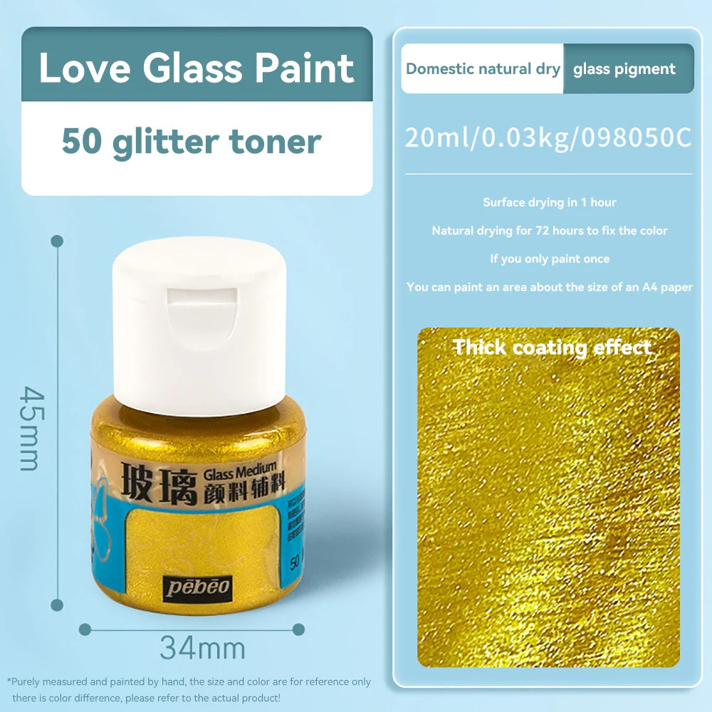 Creative 20ml Acrylic Paints Rich Color Waterproof Glass Pigments Tube For Painting Supplies Artist Drawing Art DIY Crafts