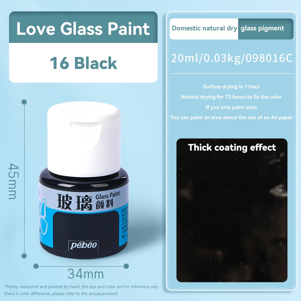 Creative 20ml Acrylic Paints Rich Color Waterproof Glass Pigments Tube For Painting Supplies Artist Drawing Art DIY Crafts