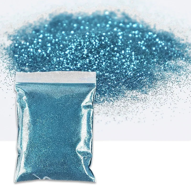 100g/50g Holographic Laser Extra Fine Glitter Dazzling Nail Glitter Powder DIY Art Crafts Resin Tumbler Decoration Shiny Glitter