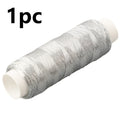 200 Meters /roll Cross Stitch Thread Sewing Tools DIY Gold Silver Line String Bobbin Handmade Crafts Accessories