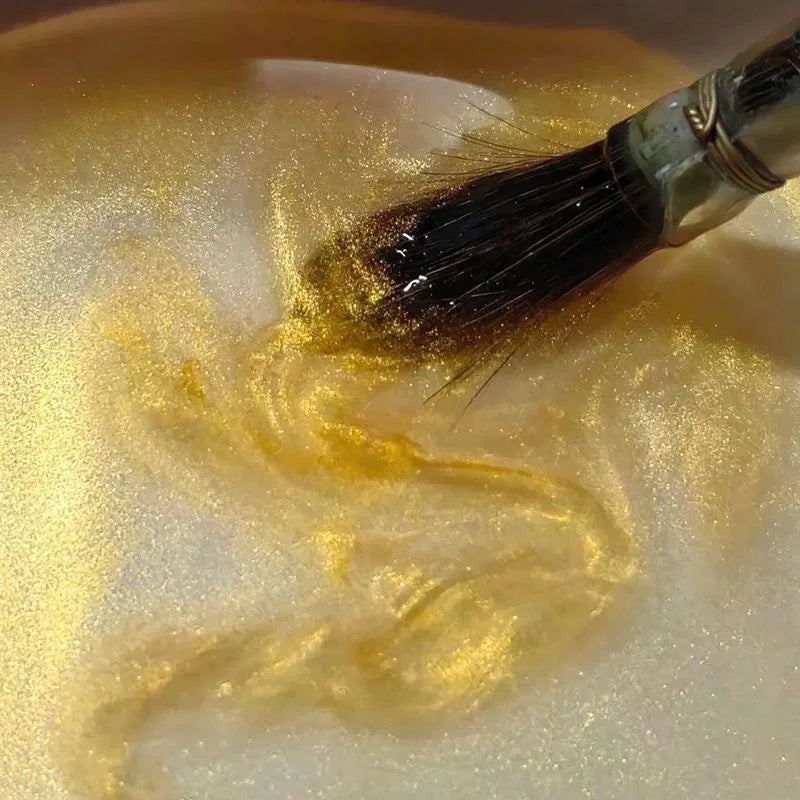 32-Color Metallic Paint Collection – Fresh Pastels to Deep Retro Shades, Bring Luster to Every Unique Artistic Expression