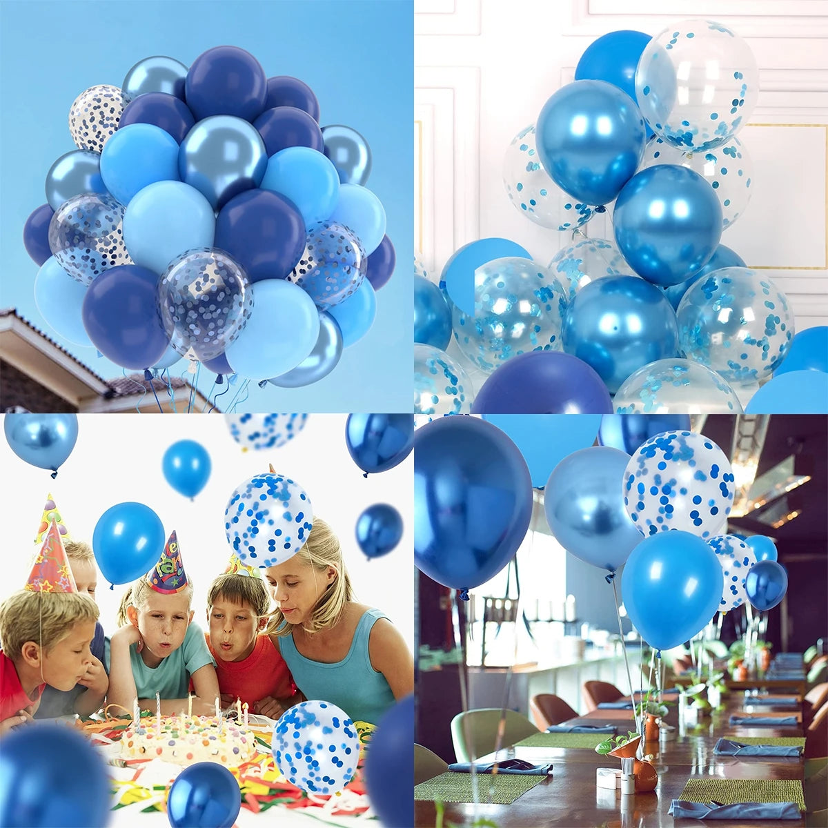 Metallic Balloons Latex Balloon Gold Confetti Balloons for Birthday Weddings Graduation Balloons Christmas Baptism Party Baloons