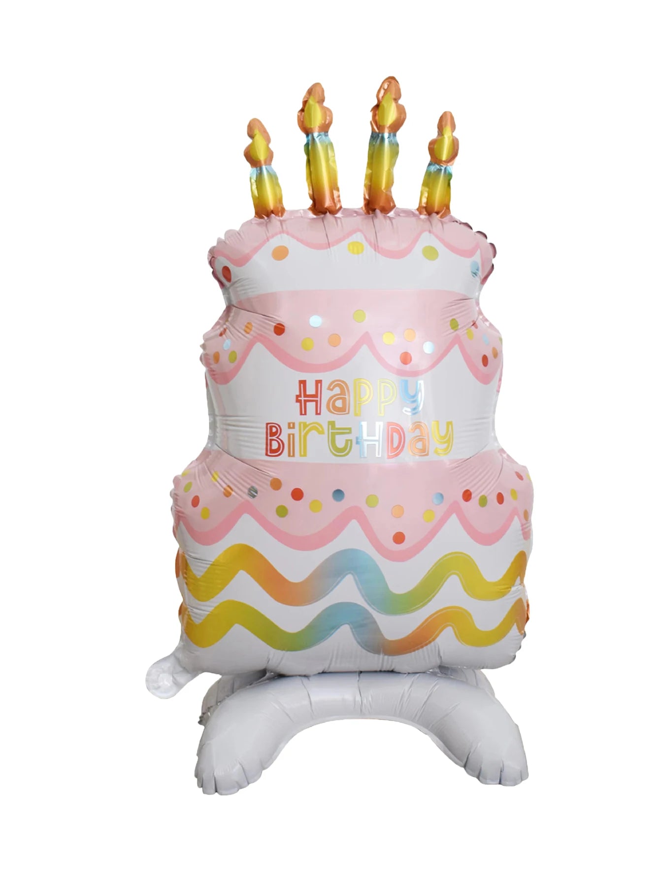 News Stand Cake Balloons Happy Birthday Cake Balloon Birthday Party Decorations Baby Shower Globos