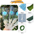 Chenille Stems Flower Craft Kit , 100pcs Pipe Cleaners for Craft, DIY Art Creative Crafts for Weddings Birthday Party Gifts