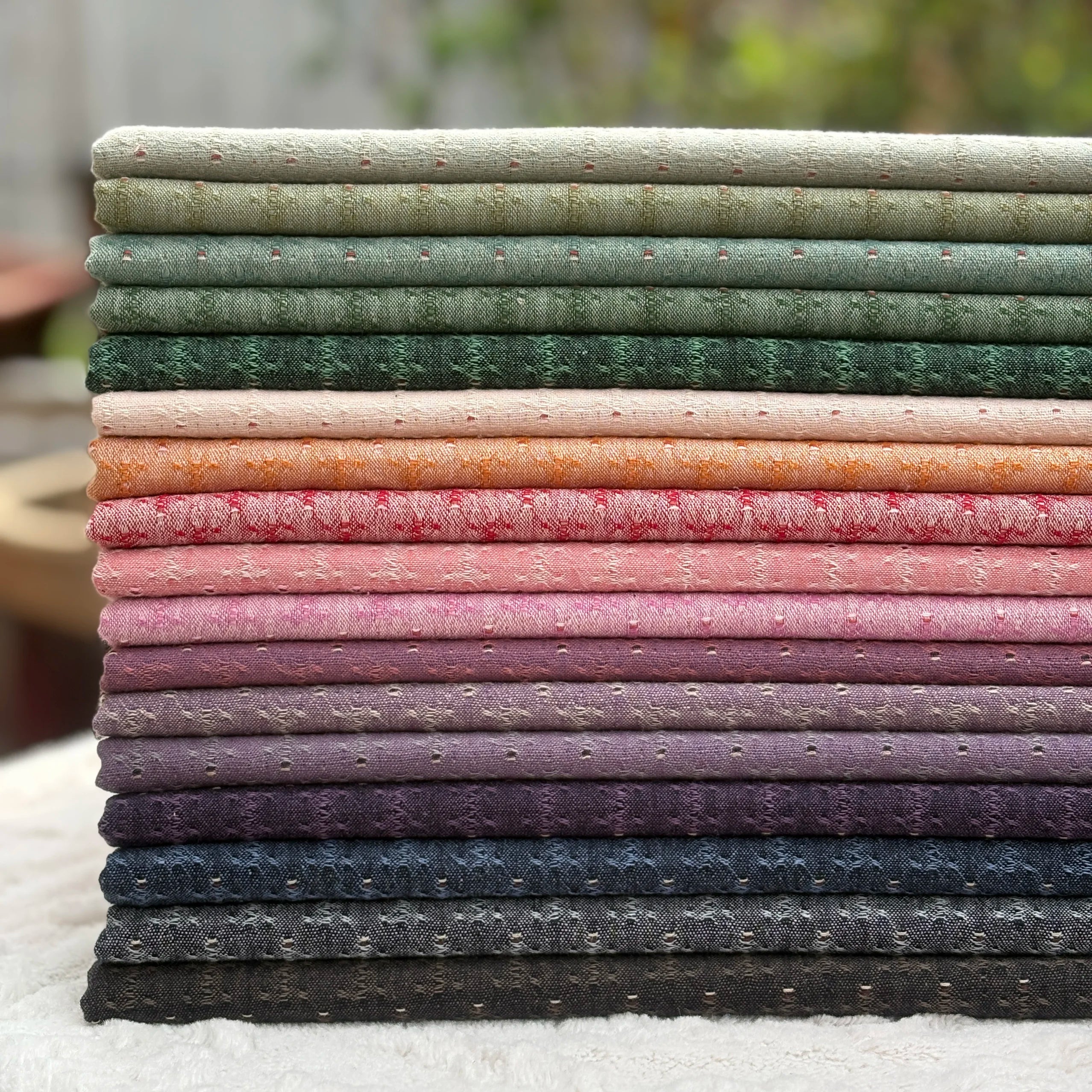 DIY Japan Little Cloth group Yarn-dyed fabric,Handmade Patchwork Quilting ,For Sewing Doll clothes Japanese Patchwork Craft