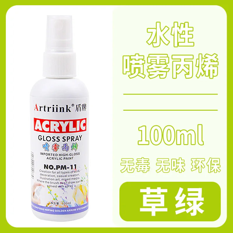 100ml Acrylic Spray Ink DIY Ceramic Wall Painting Art Creation Home Renovation Pigment