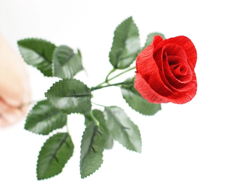 Color Handmade Crepe Paper Diy Paper Flower Material Gift Paper Roll Edge Paper Kindergarten Handmade Flower Origami