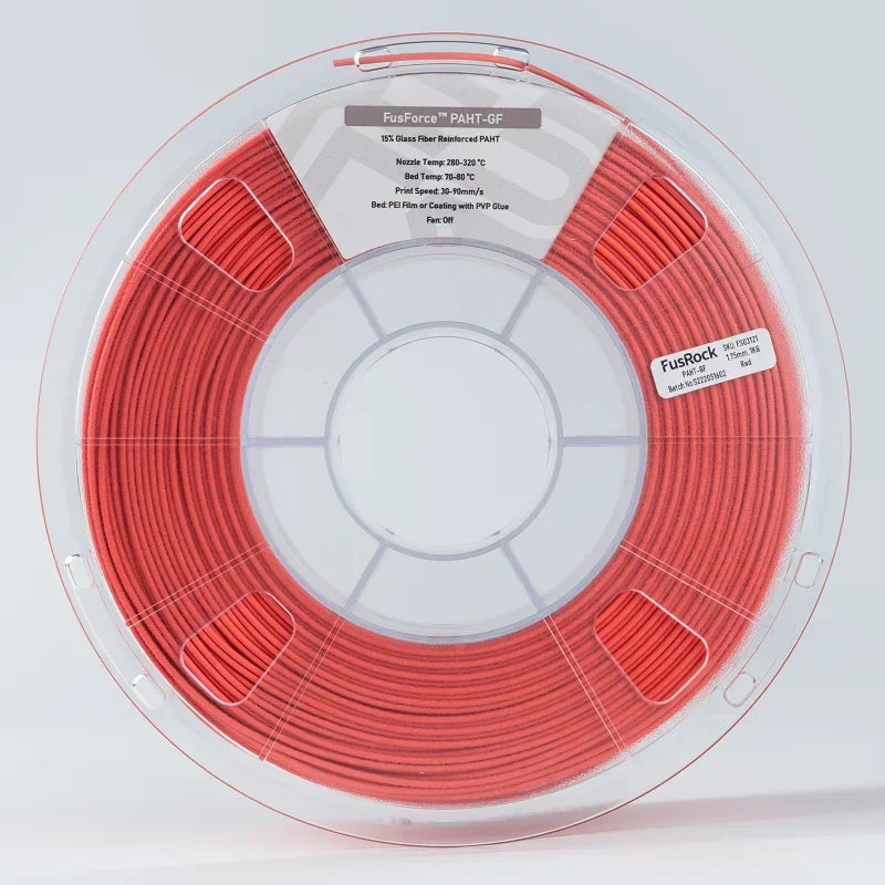 FusRock PAHT-GF 15% Fiberglass Reinforced 3D Printing Material High Temperature Nylon Industrial Grade Consumables PA-GF
