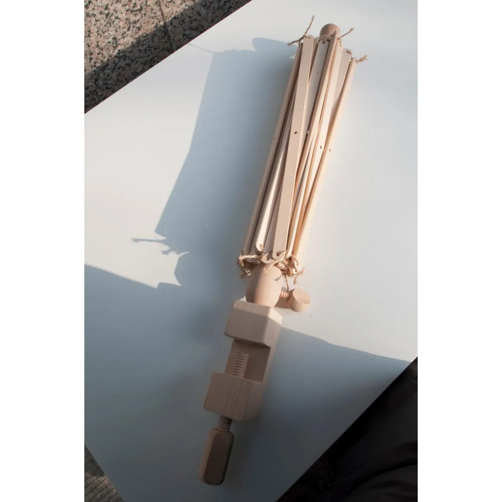 Umbrella Shape Wooden Swift Yarn Thread Fiber String Wool Winder Holder Hand Knitting Craft Tools For Patchwork DIY Accessories