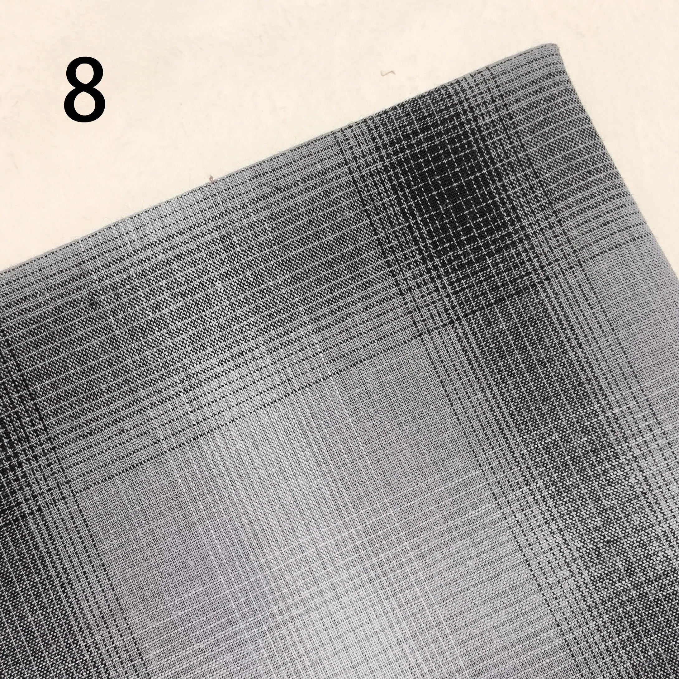 Gradient color Japanese Yarn-dyed fabric handmade DIY Patchwork 100% Cotton Fabric For Sewing Doll clothes Quilt cloth