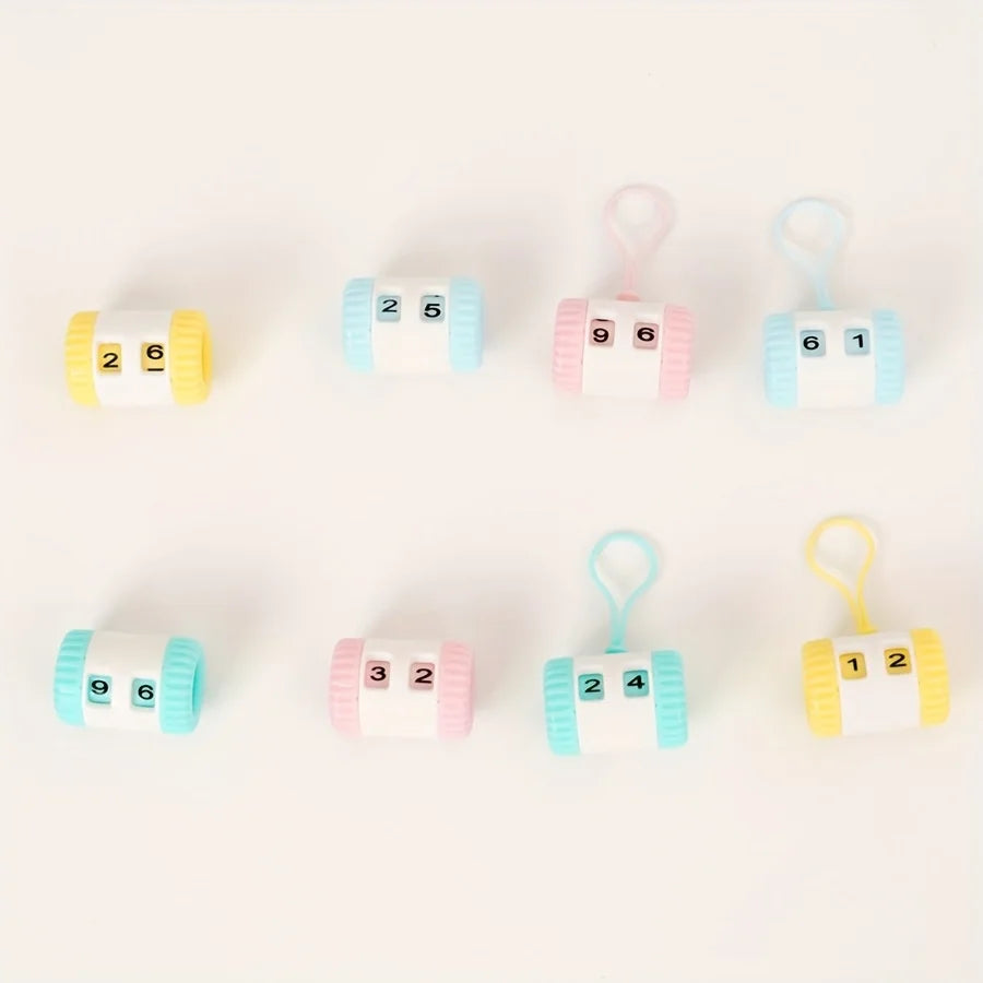 Sewing and knitting recorder, counting device for yarn knitting, yarn counting counter