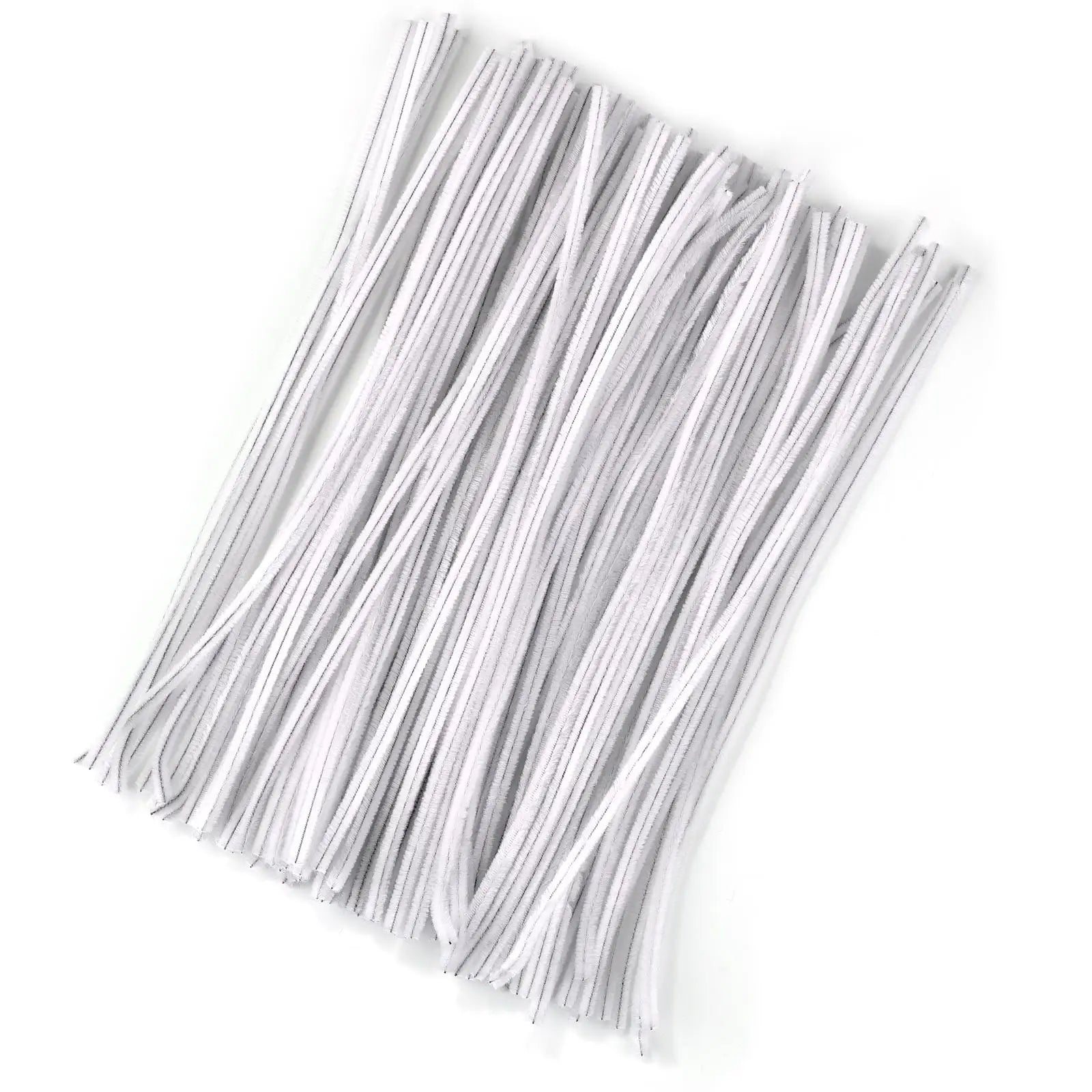 100pcs Chenille Stems Toys DIY Strips Twist Bar Anvil Wire Craft Pipe Creative Hobby Children Plush Stick Chenille Sticks ﻿