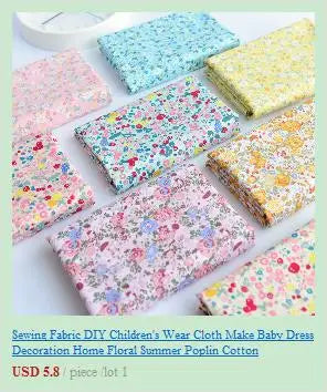 Soft dot Print Cotton Sewing Fabric Crepe Double Layer Gauze Cloth Cotton Skirt Pajama Cotton Fabric 100*135cm